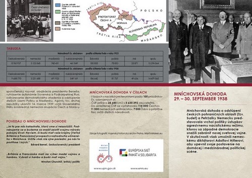 obrázok letáka Mníchovská dohoda (29.-30. september 1938)